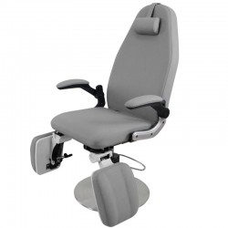 Hydraulic podiatry chair 713a gray