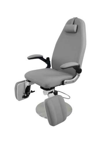 Fauteuils Podologie 112604 CHAISE HYDRAULIQUE PODOLOGIQUE AZZURRO 713A GRIS