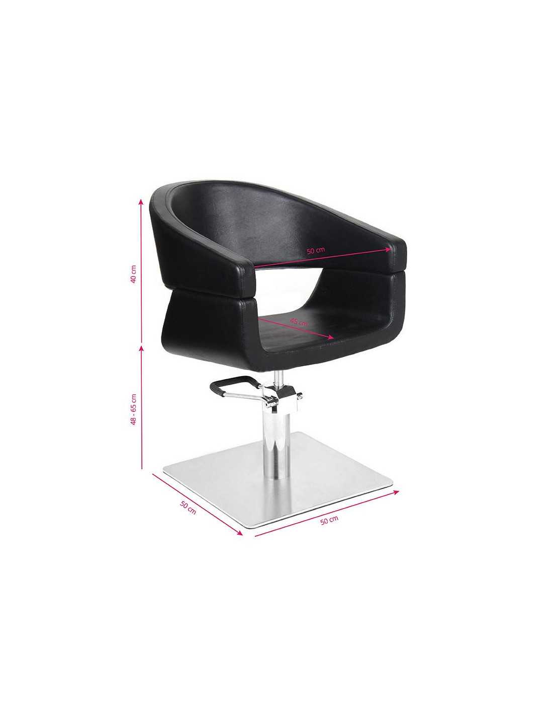 Black hairdressing chair sml {attributes}