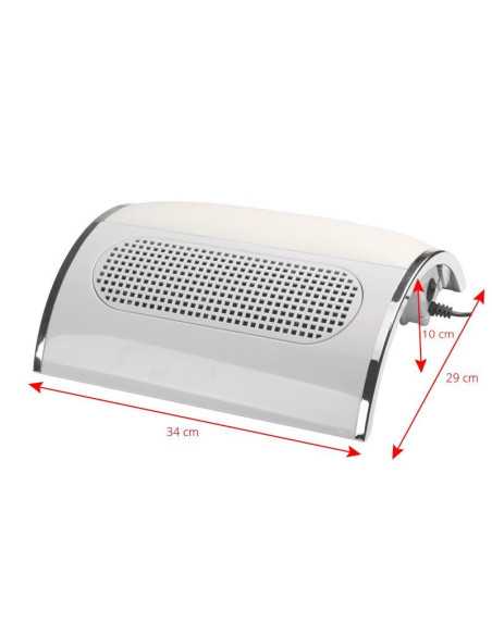 Aspirador de manicure 113925 AMORTECEDOR DE PÓ VENT 585 BRANCO