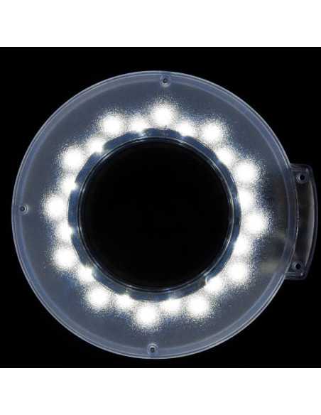 Lâmpada lupa LED S4 + tripé