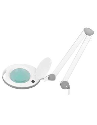 Lupa elegante 6014 lampada 60 led smd 5d con treppiede 