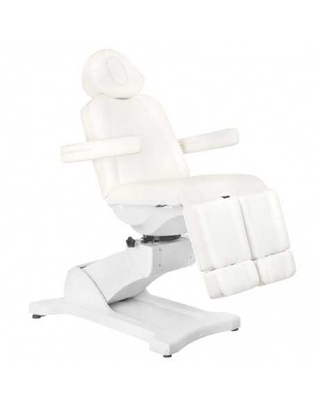 Cosmetic electric chair. rotary motor 5 pedi azzurro 869as white