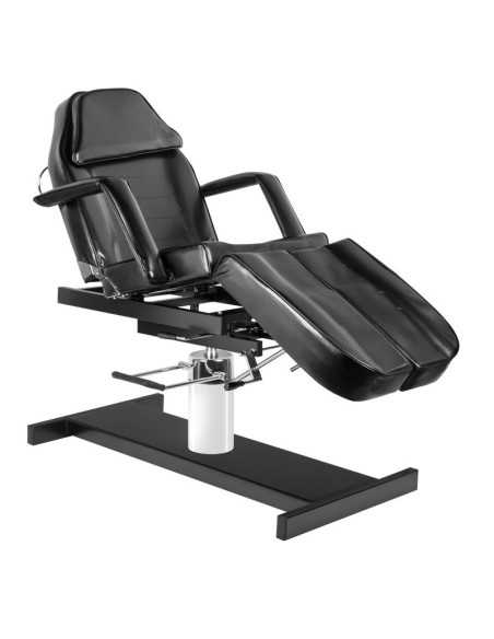 Fauteuil de tatouage hydraulique noir 210 c