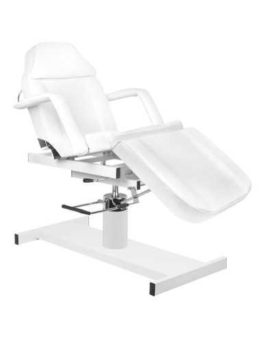 Table de Massage 114947 FAUTEUIL D'ESTHETIQUE HYDRAULIQUE BLANC 210D