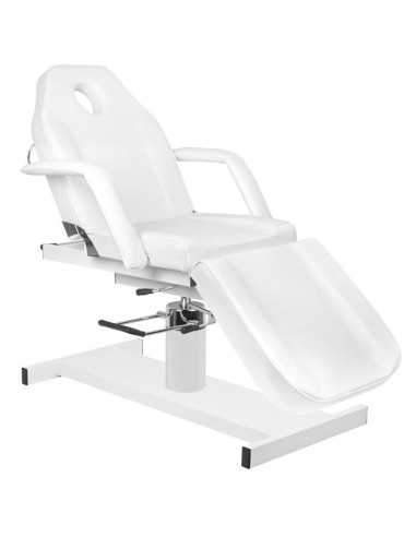 Table de Massage 114947 FAUTEUIL D'ESTHETIQUE HYDRAULIQUE BLANC 210D