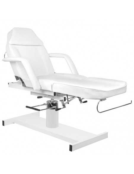 silla de belleza hidráulica blanca 210d