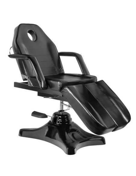 Sillón de tatuaje hidráulico negro a 234 c