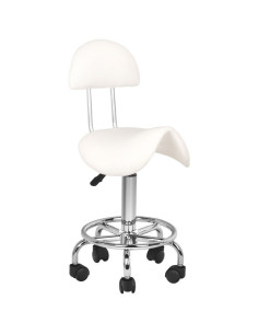 Associate Article 118590 TABOURET COSMETIQUE 6001 BLANC