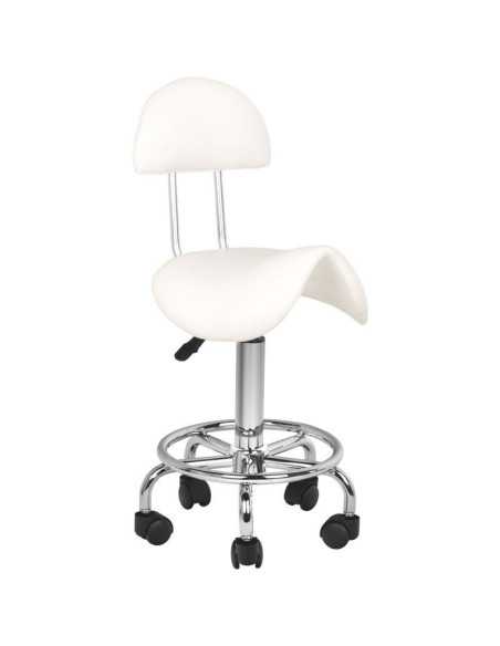 Associate Article 118590 TABOURET COSMETIQUE 6001 BLANC