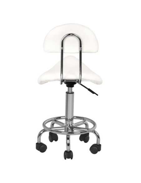 Associate Article 118590 TABOURET COSMETIQUE 6001 BLANC