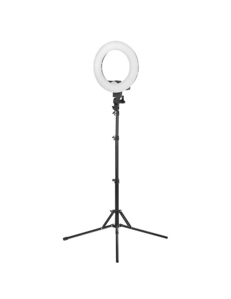 Associate Article  119780 LAMPA PIERŚCIENIOWA RING LIGHT 12" 35W LED CZARNA + STATYW