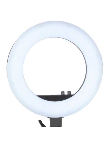 Associate Article 119781 LAMPA PIERŚCIENIOWA RING LIGHT 18" 48W LED CZARNA + STATYW
