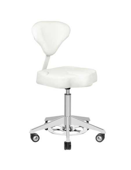 Associate Article 122307 TABOURET COSMETIQUE AZZURRO 156F BUMP-UP BLANC