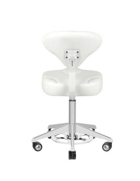 Associate Article 122307 TABOURET COSMETIQUE AZZURRO 156F BUMP-UP BLANC