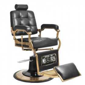 FAUTEUIL COIFFURE BARBIER BOSS NOIR 