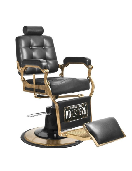 Black boss barber hairdressing chair 