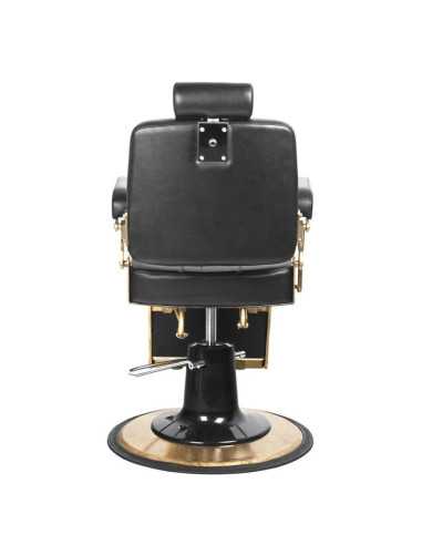 Poltrona da barbiere BOSS Obsidian – Nero intenso e Performance Pro