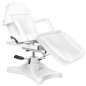 Hydraulic aesthetic chair white 234d