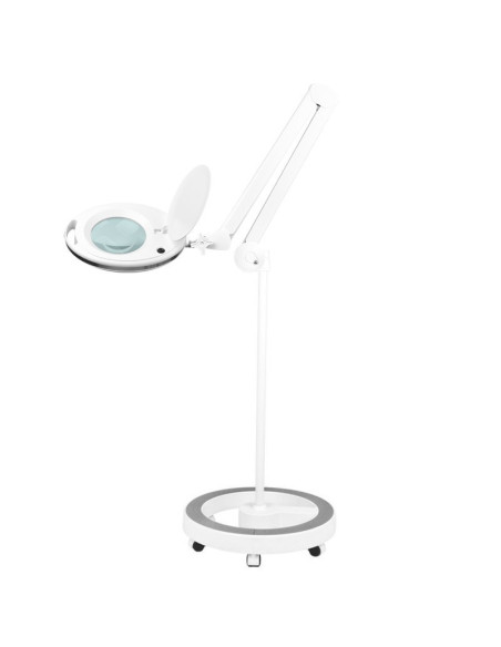 Lupa elegante 6027 lâmpada 60 LED SMD 5D com tripé