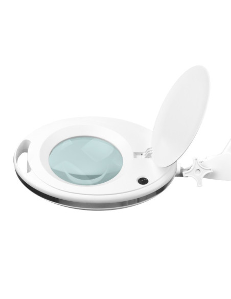 Lupa elegante 6027 lâmpada 60 LED SMD 5D com tripé