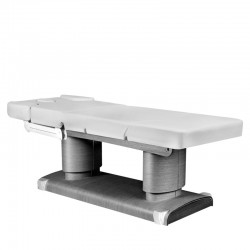 qaus warm gray heated electric spa table
