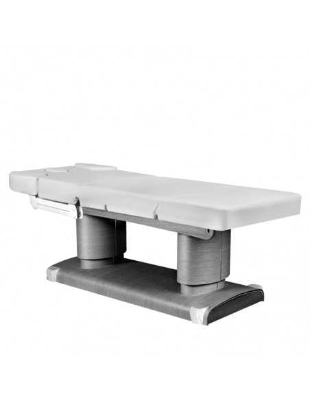 qaus warm gray heated electric spa table