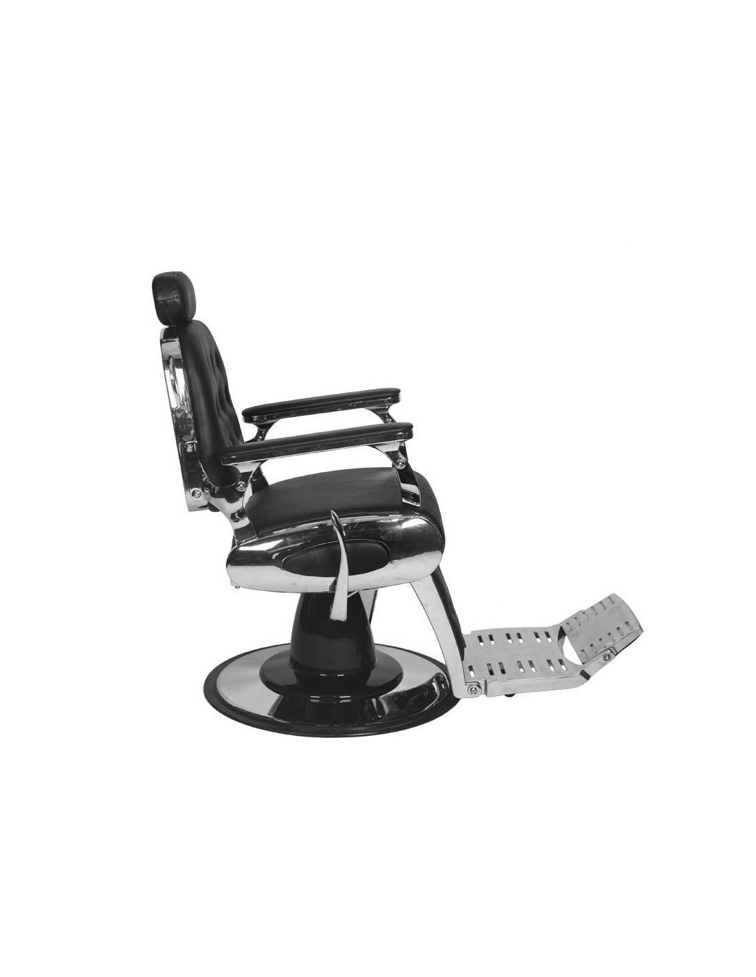 Optimized Product Name: Francesco Barber chair – Black & Grey 