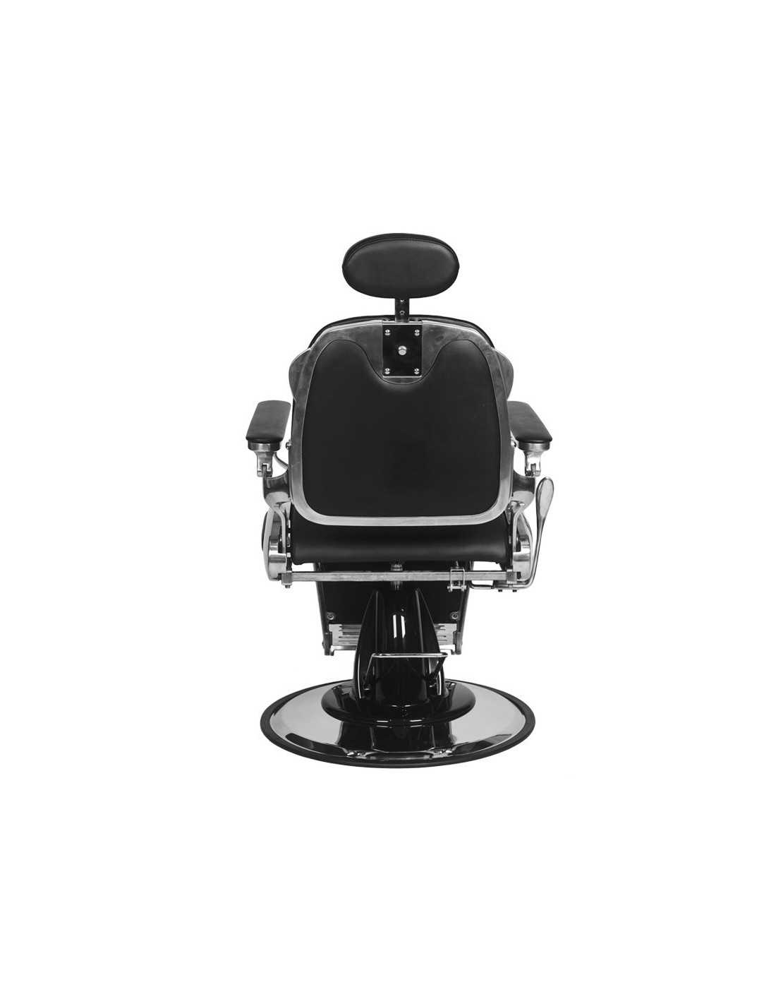 Optimized Product Name: Francesco Barber chair – Black & Grey 