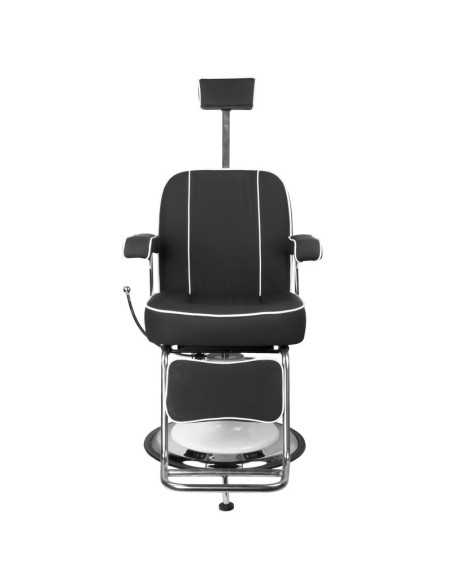 Black amadeo barber chair 