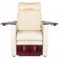 Chaise spa pour pédicure avec massage du dos 101 beige