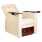 Chaise spa pour pédicure avec massage du dos 101 beige