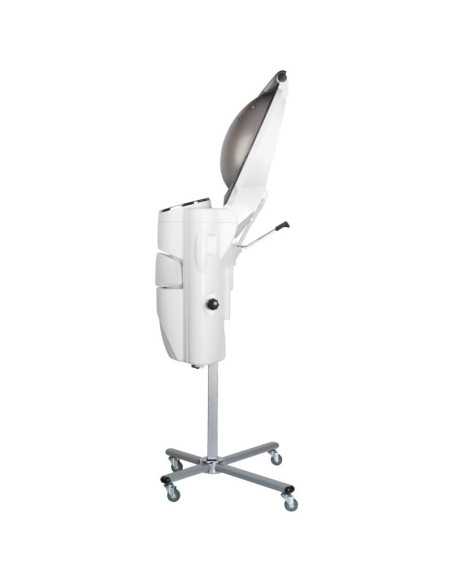 White hairdressing sauna steamer with active ozone 