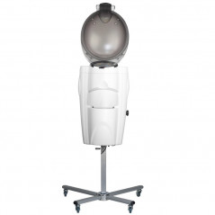 White hairdressing sauna steamer with active ozone 