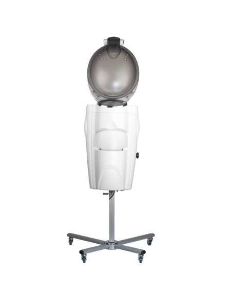 White hairdressing sauna steamer with active ozone 