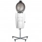 White hairdressing sauna steamer with active ozone