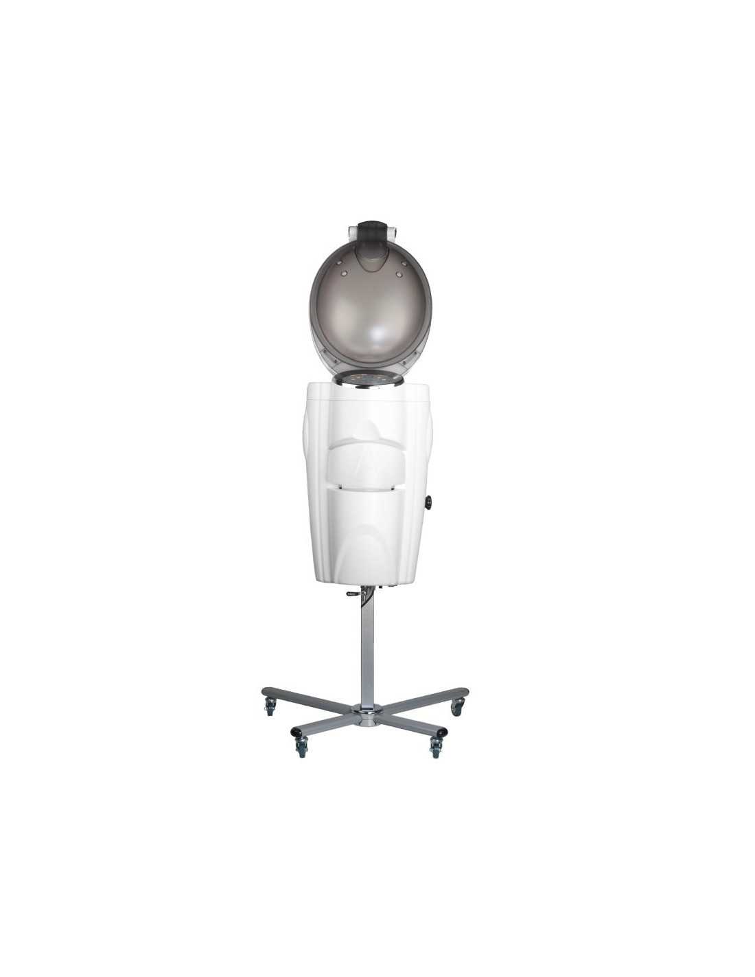 White hairdressing steam sauna with active ozone