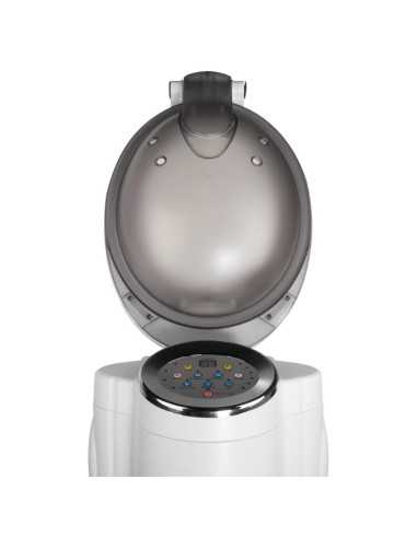 Vapor de sauna de peluquería blanco con ozono activo 