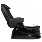 as-122 pedicure spa chair black with massage function