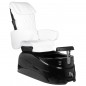 as-122 white and black pedicure spa chair with massage function