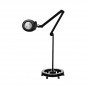 Lupa elegante 6025 60 LED SMD 5D schwarze Lampe mit Stativ
