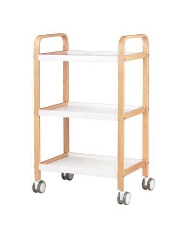 HS09 wooden cosmetic table - white