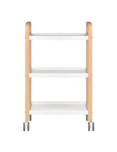 Table cosmetique hs09 bois - blanc  2