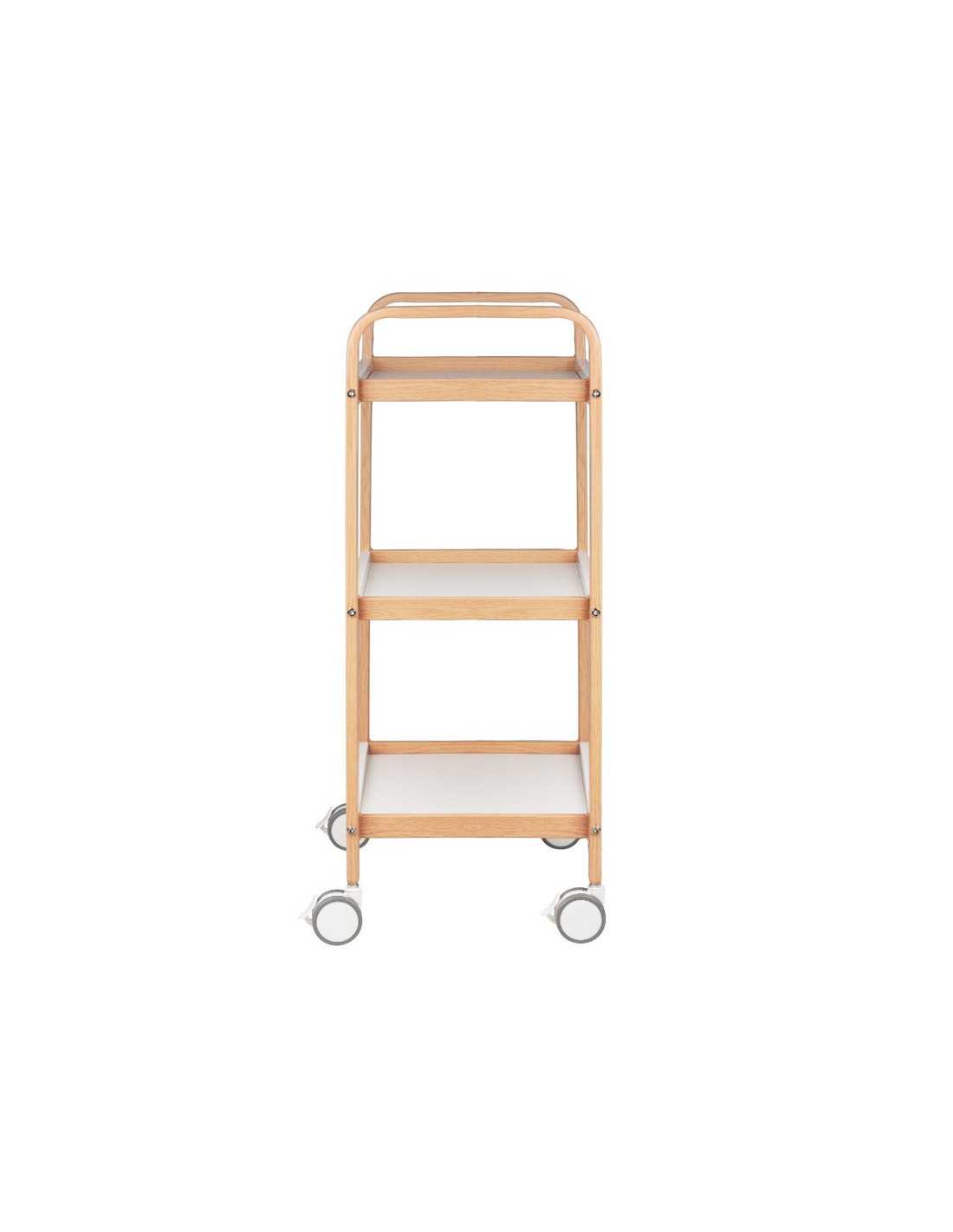 HS09 wooden cosmetic table - white