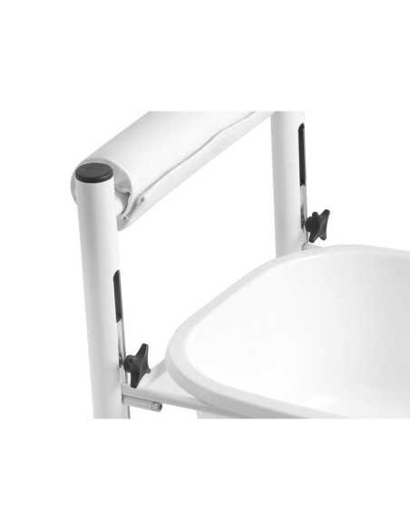 Bacia para banho de pés 126856 CONJUNTO DE BASE DE CHUVEIRO COM ALTURA AJUSTÁVEL + MASSAGEADOR DE PÉS AQUECIDO FB-60