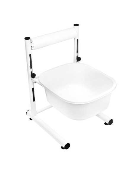 Bacia para banho de pés 126856 CONJUNTO DE BASE DE CHUVEIRO COM ALTURA AJUSTÁVEL + MASSAGEADOR DE PÉS AQUECIDO FB-60