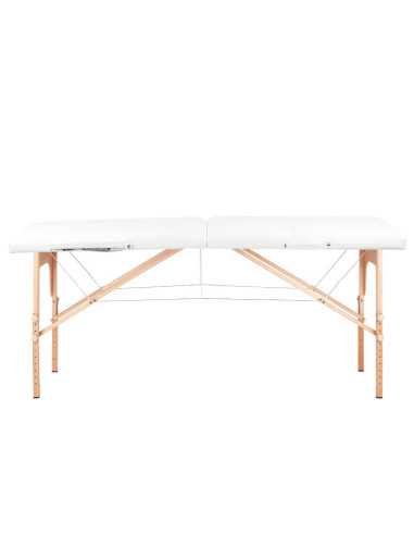Associate Article 126965 STÓŁ SKŁADANY DO MASAŻU WOOD KOMFORT 2 SEGMENTOWE WHITE