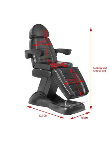 Table Tatouage 100709 Fauteuil de tatouage électrique noir luxe