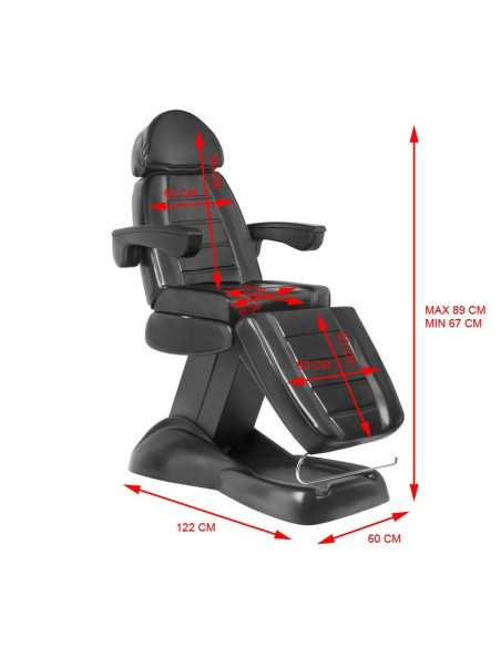 Table Tatouage 100709 Fauteuil de tatouage électrique noir luxe