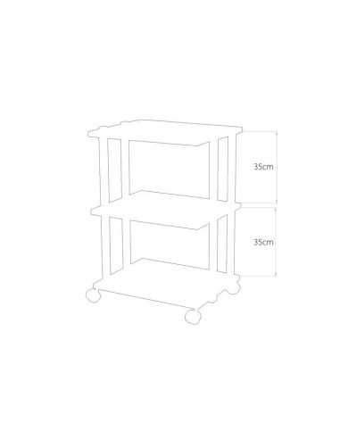 Cosmetic table type 1041 giovanni